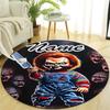 Personalized C-Chucky Round Chair Office Rug - Perfect for Mat, Office Chair & More - Ideal Gift for Birthdays and Holidays