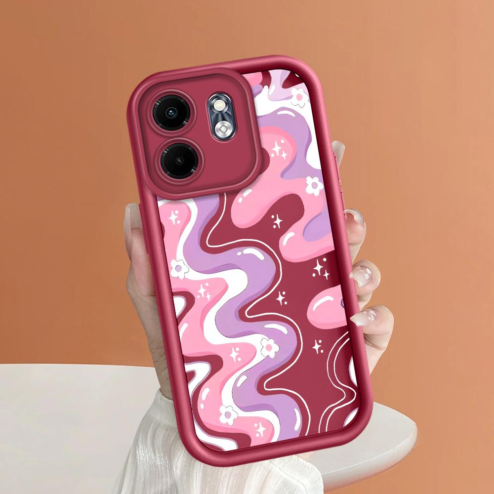 Soft Silicone Phone Casing Full Cover Camera Shockproof Protection Case for Huawei Honor Infinix Tecno iPhone Motorola Google