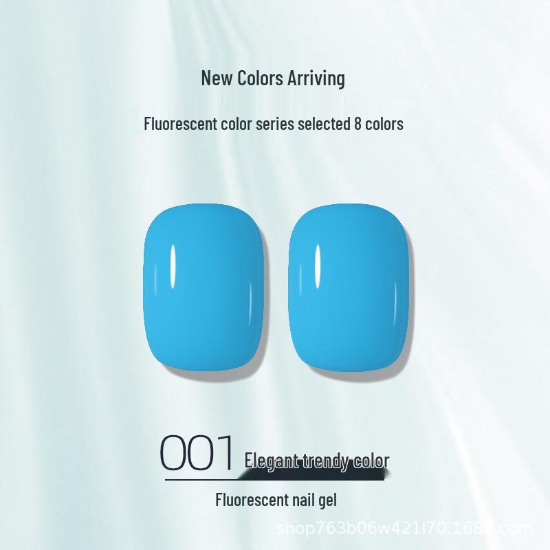 

Светящийся трансграничный флуоресцентный гель-лак для ногтей - Конфетно-зеленый и Розовый Барби