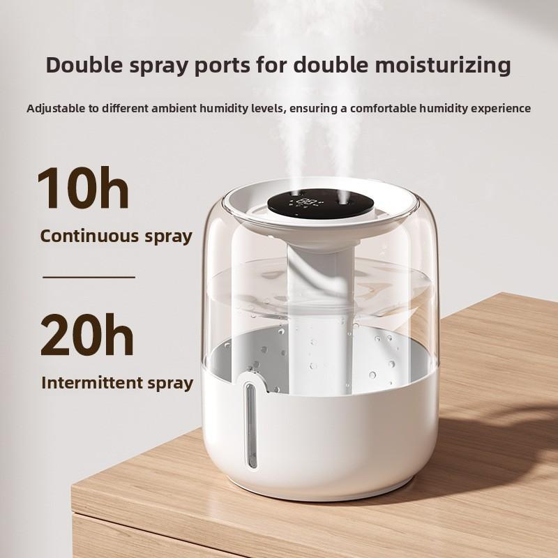 Large Capacity Usb Humidifier With Ionizer And Quiet Operation For Dormitory And Living Room