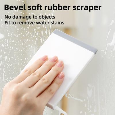 Cleaning Brush with Beveled Soft Glue Easy Assembly Countertop Corner Cleaner Three-in-One Versatile Cleaning Brush