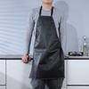 Waist Lengthened Waterproof Oil-proof Apron Labor Protection Kitchen Chef Apron  Restaurant