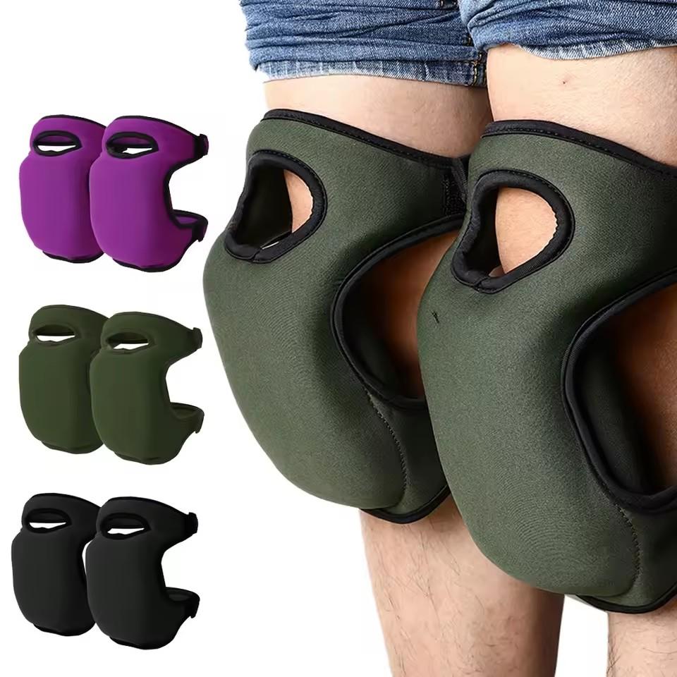 Durable Outdoor Gardening Knee Pads with Adjustable Straps