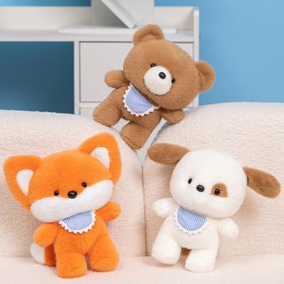 New Biruta Doll Cute Fox Bear Dog Doll Plush Toy Doll Sleeping with Doll Girl Gift