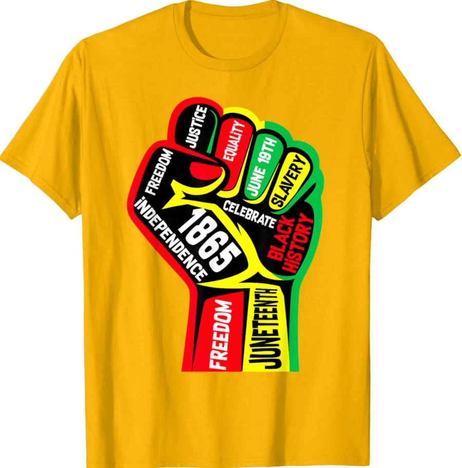 Black History Month Juneteenth Freedom Month T-Shirt | Unisex Justice Equality M