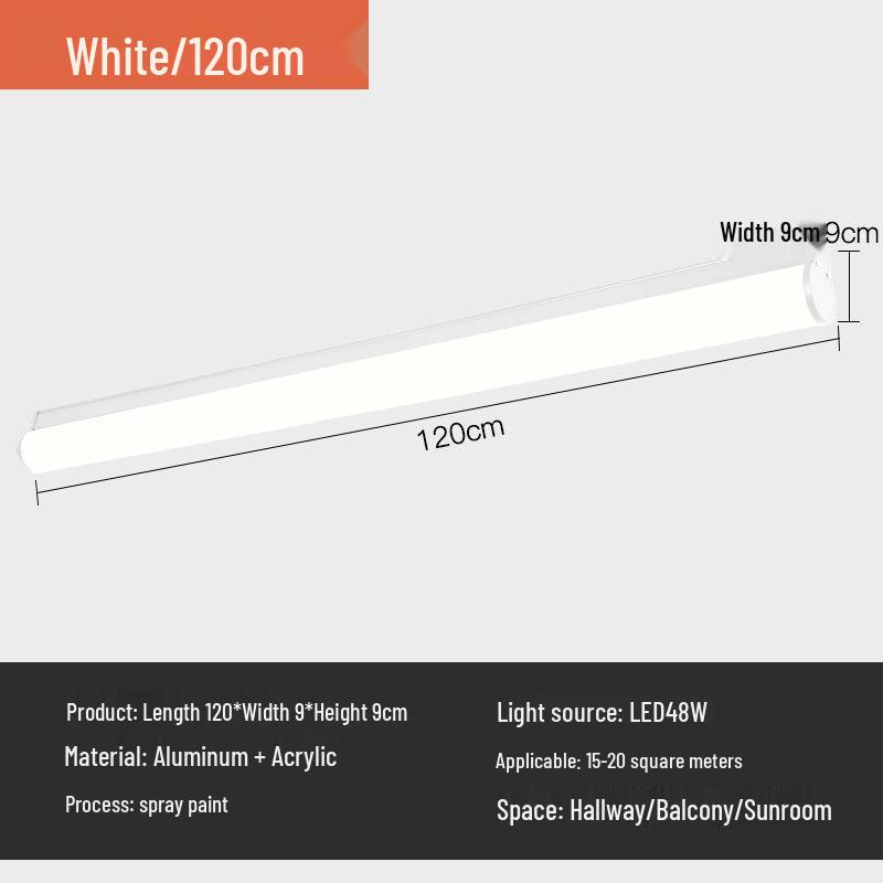 Minimalist Modern Waterproof Wall & Ceiling Light for Indoor/Outdoor Spaces