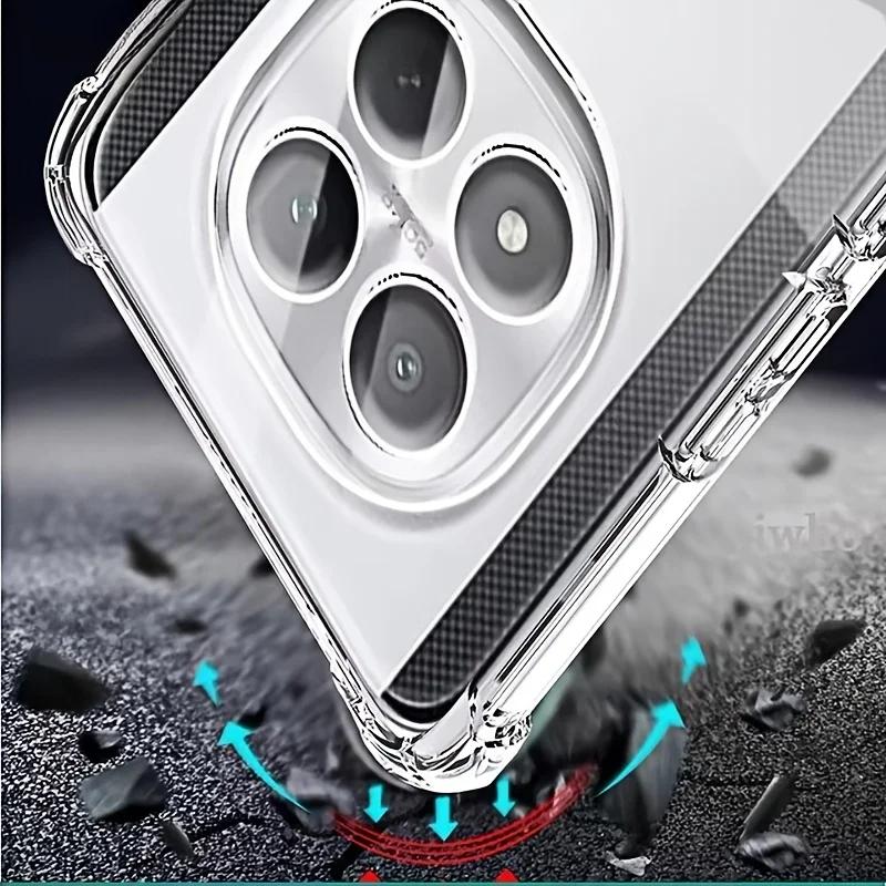 Transparent Phone Cases For Xiaomi Poco M8 Little M 8 Pro Poko M8Pro PocoM8 PocoM8Pro 5G Soft Silicone Back Cover Clear Case