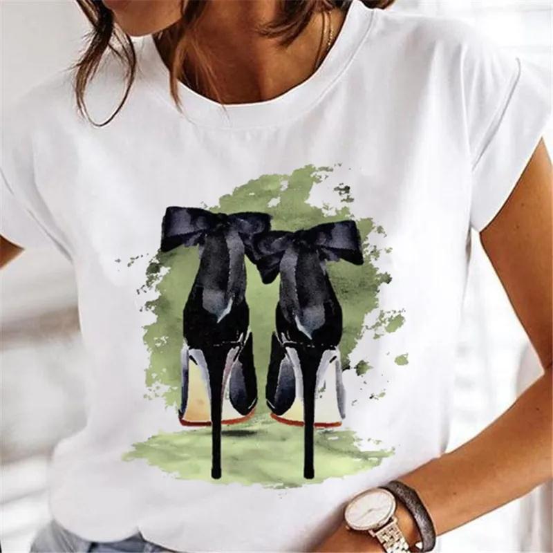 Sweet Wine Plus Size T-Shirt Unisex Clothing Print Girl 90s Cartoon Printing Clothes Graphic Top Lady FeUnisex Tee