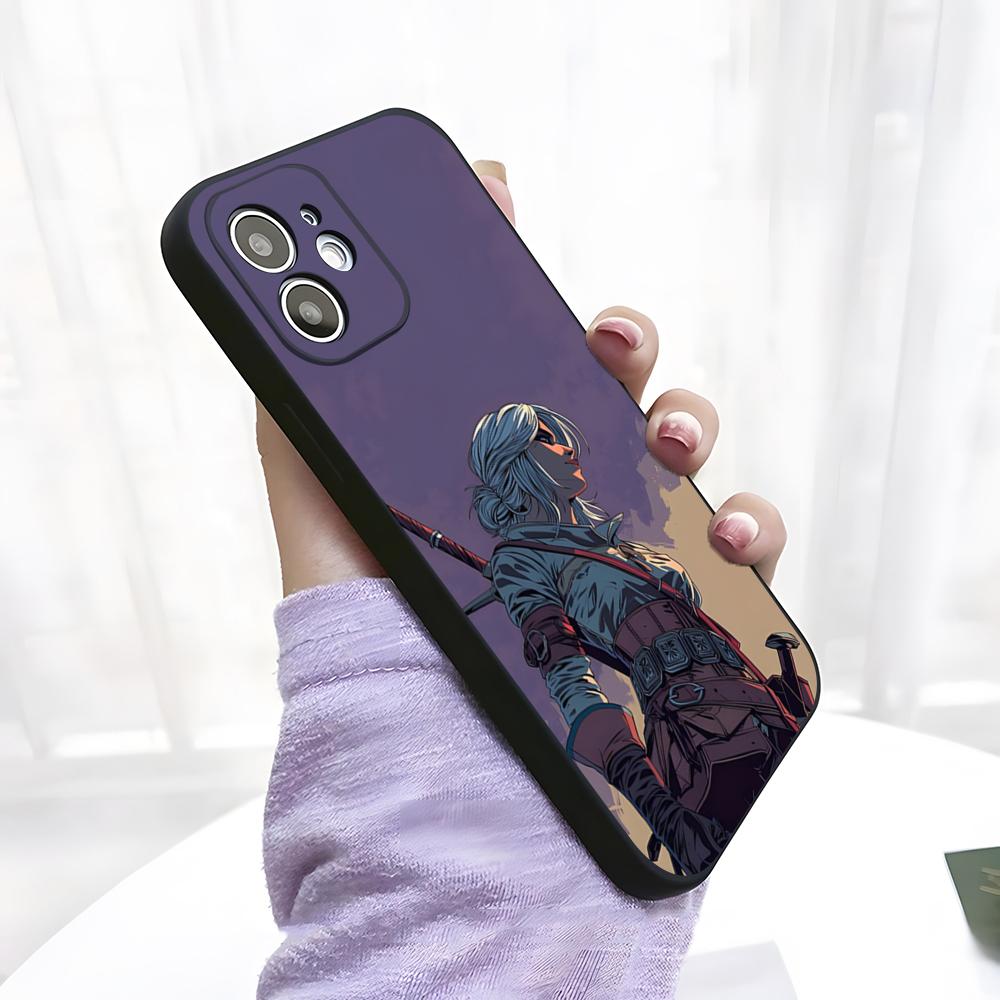 The W-Witcher Phone Case For IPhone 17 Pro Max 15 Pro 16 14 Plus 12 13 Mini 11 Pro Shockproof Soft Cover