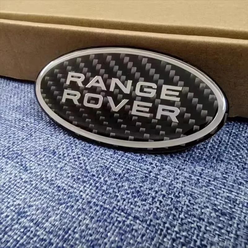 3D Aluminium Logo Land Rover Emblem Car Front Sticker Rear Trunk Badge For Land Rover Range Rover Freelander Discovery Defender SA4