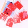 Fashionable Flexible Silicone Molds Portable for Creating Detailed Christmas House Ornaments User Friendly Designs