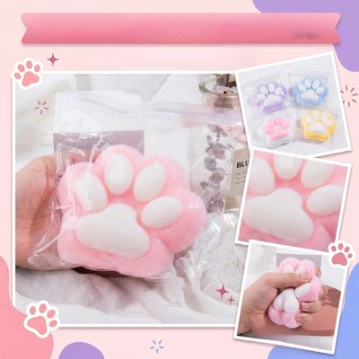 Large 5-inch Soft And Cute Toy, Adorable , Plush Ball, Jelly Fun Stress-relieving Toy, Suitable For Adults And Children.