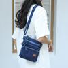 Vintage Denim Bag Women's Multi-Layer Crossbody Mobile Phone Bag Shoulder Bag