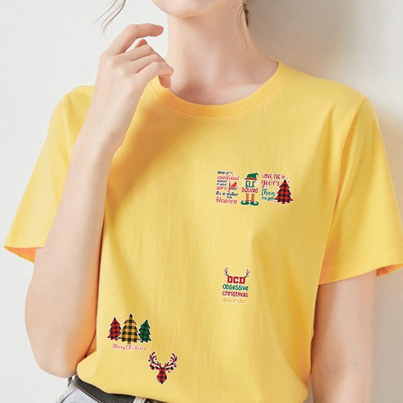 Weihnachten Thermische Aufkleber Patch Kunst Crats Jeans Wärme Presse Applizierte Kleidung Parches Ropa Diy Hoodies Patch Für Kleidung Winter