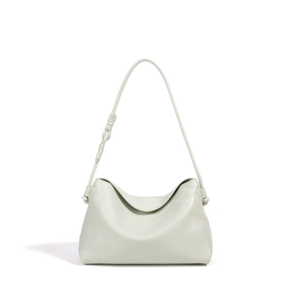 Simple and High-end Shoulder Bag, Exquisite and Lazy Sheepskin, Portable Underarm Bag, Versatile Commuter Messenger Bag.