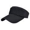 Damen Sonnenblende Hut Gestrickt Breitkrempig Leerer Oberteil Sporthut Sommer Outdoor Sonnenhut