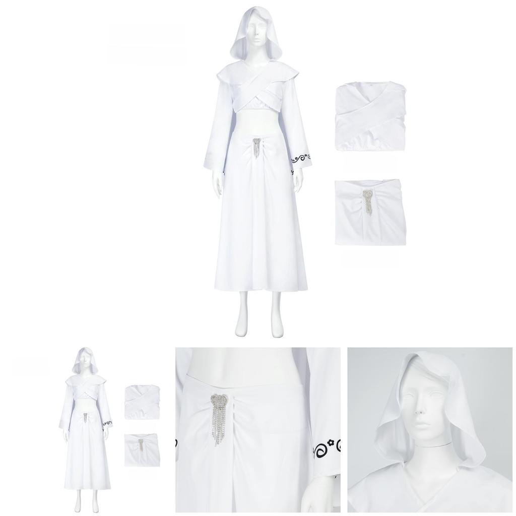 Star Wars Amida Queen Padme Cosplay Suit With Spandex Polyester For Anime And Parties