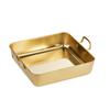 ZISIZ Square Stainless Steel Snack Tray