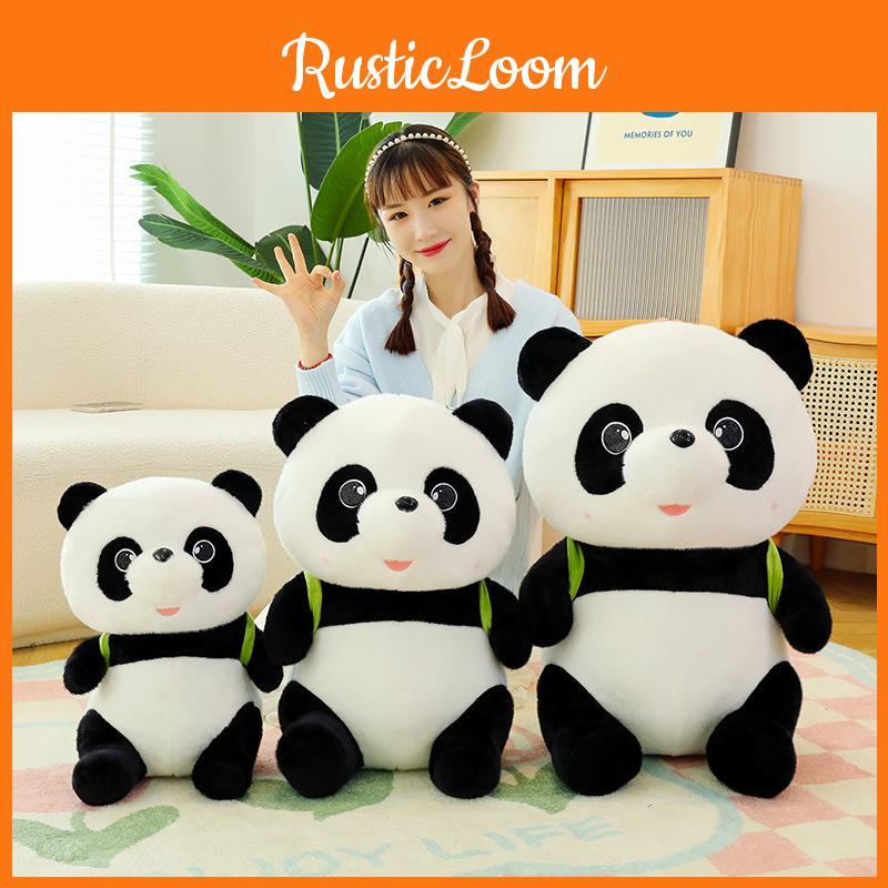 Authentic Avocado Backpack Panda Plush Toy Teddy Bear Pillow Gift Wholesale