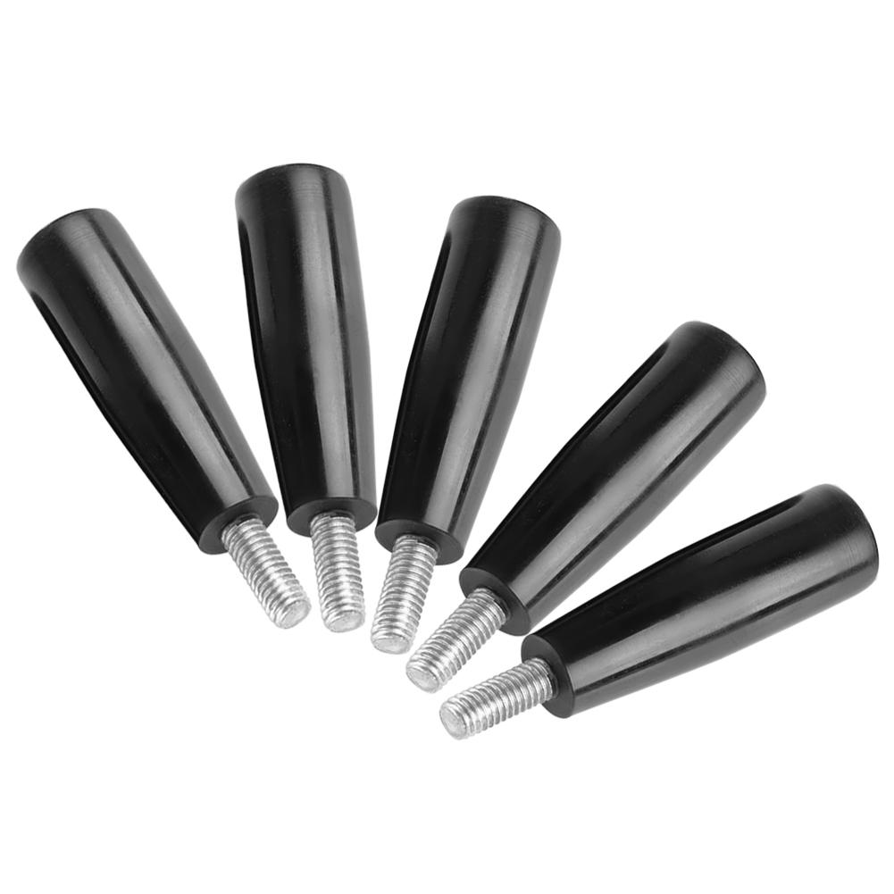5Pcs Thread Milling Machine Replacement Accessory Tool Revolving Bakelite Handle M8 * 63