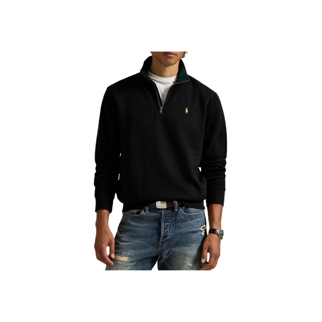 Polo Ralph Lauren FW25 Logo Half-Zip Long Sleeve Sweatshirt Men sweatshirt 710981468-001
