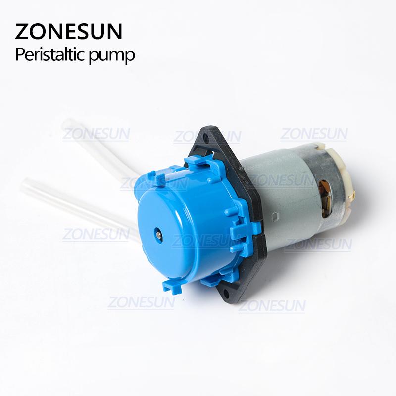 ZONESUN DC 12V/24V 1-50ml  Dosing Pump Peristaltic Pumps Dosing Head With Connector For Arduino Aquarium Lab Analytic Diy Liquids Motor Tools