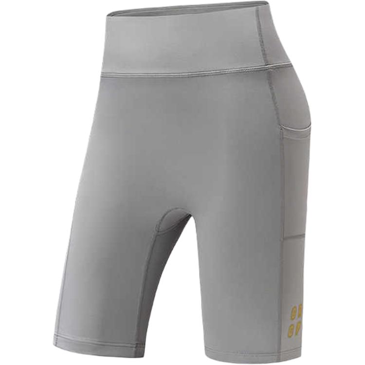 

Anta Grc Collaboration Solid Color Casual Simple Quick-Dry Breathable Tight Sports Shorts Women shorts Reed-Gray 962527315-1 XL