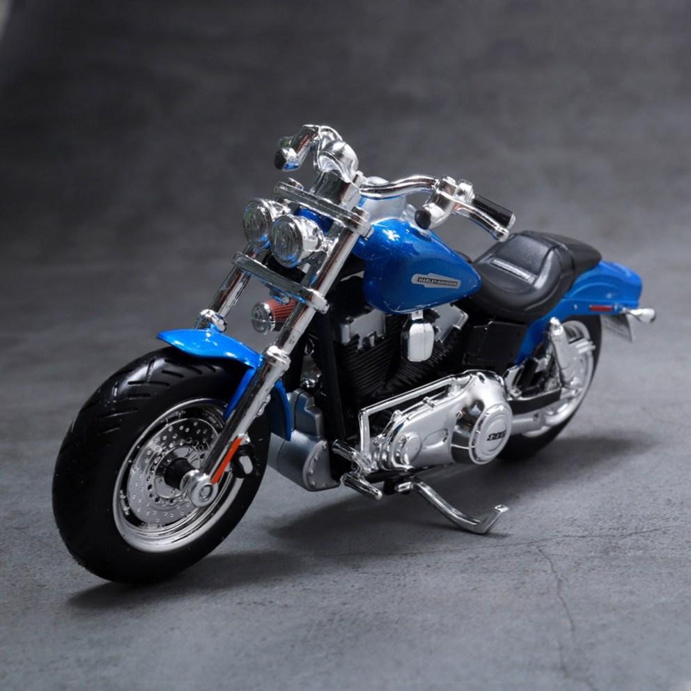 Maisto 1:18 Harley-Davidson 2009 FXDFSE CVO FAT BOB Alloy Diecast Motorcycle Model