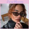 Retro European Style Oversized Square Sun Glasses For Fashionable Women