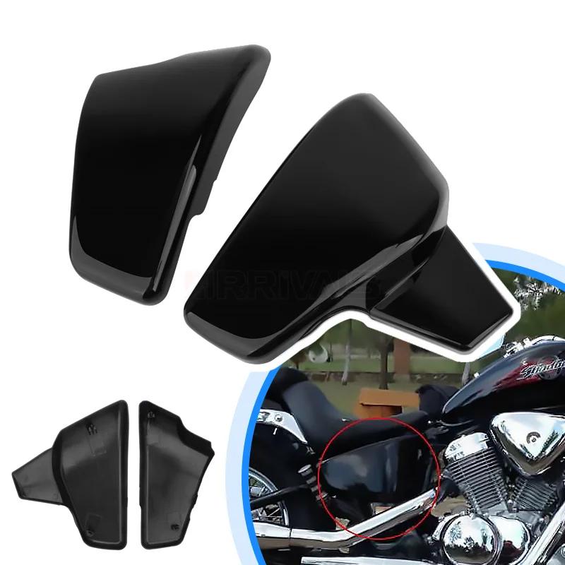 Motorcycle Battery Side Fairing Cover Guard Protector Covers For Honda VLX 600 99-08 VT 600 C CD Shadow Deluxe STEED400 99-07