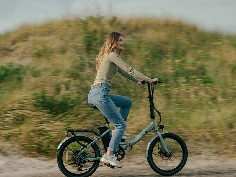 Fafrees F20 Lichtgewicht Opvouwbare E-Bike 36V 20Ah Batterij 250W Motor 20" Compacte Elektrische Fiets 7-Speed Shimano