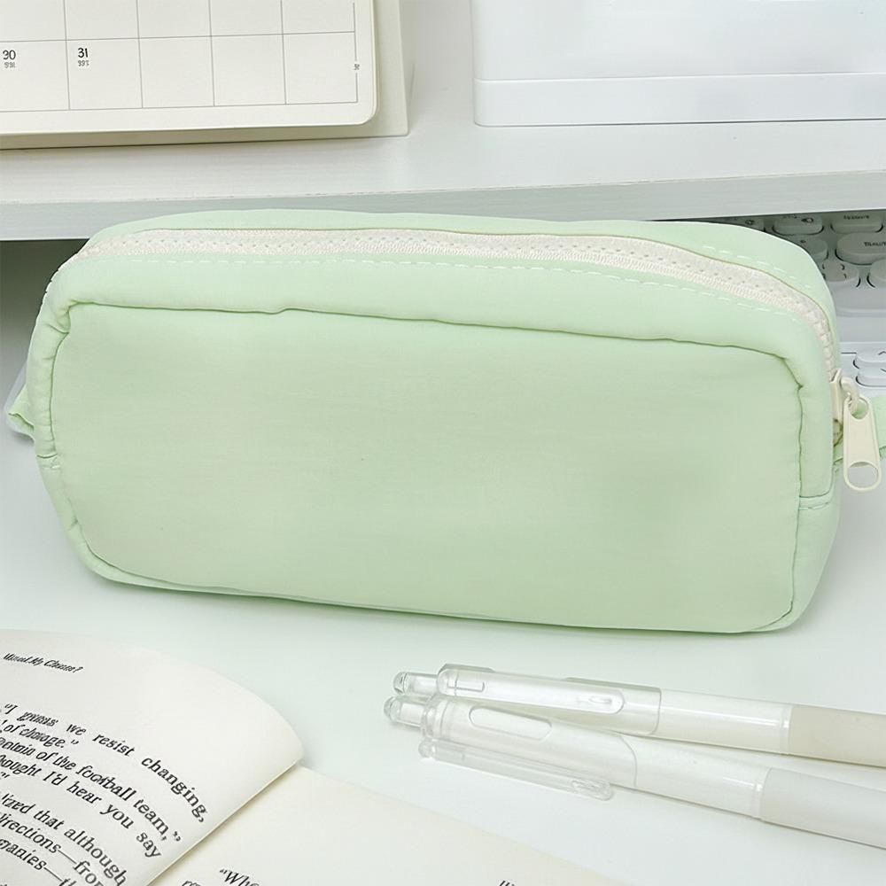 Large Capacity Pen Bag Zipper Design Stationery Bag High Quality Pencil Case  School Office