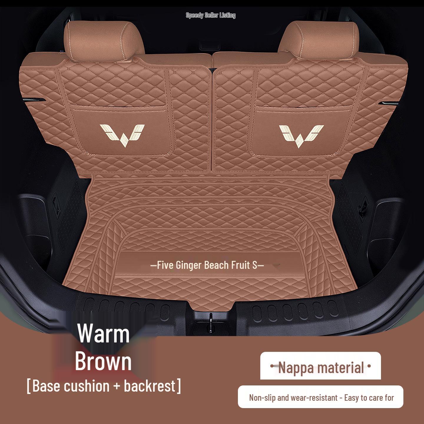Коврик в багажник Wuling Bingo S: Коврик в задний ящик для хранения с полным покрытием для 25 моделей Wuling Bingo S