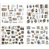 12 Designs Leopard Print Nail Art Stickers Animal Water Transfer Sliders Decals