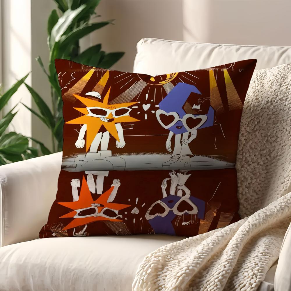 Singer M-Mora Attunement Music Cushion Cover Pillow Cover Decoration Room Home Sofa Living Office Car Nordic Simplicity