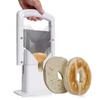 Moderner Bagel-Schneider Guillotine-Schneider Mit Logo Für Bäckerei-Geschenk Und Küchengebrauch