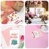 50-Pack Creative Birthday Celebration Cards for Party Decorations and Gifts