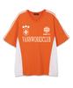 VANNWORKS Sporty Blockcore V-Neck Short Sleeve T-Shirt (Vs0033) Orange