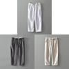 Mens Linen Casual Pants With Drawstring For Summer Comfort And Breathability