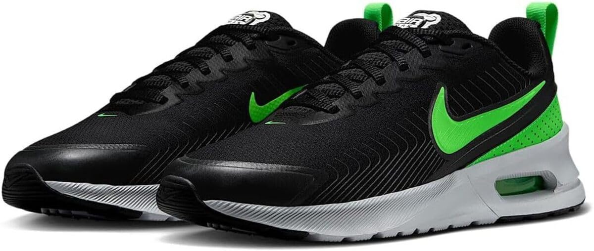

Nike Air Max Nuaxis Size HV5754-010, Black/Anthracite/Wolf Grey/Green Strike, 26.0cm