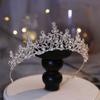 Crown Tiara Bride Wedding Hair Accessories Crown Princess Birthday Performance Headband Wedding Dress Accessories