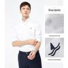 Navigare Men's Embroidered Cotton Long-Sleeve Shirt