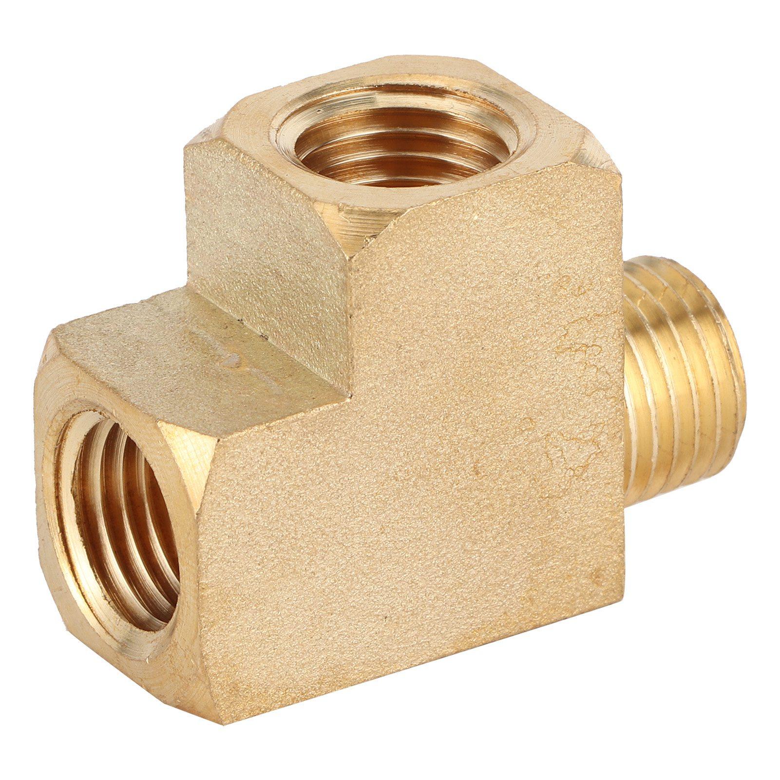 

Латунний вуличний трійник з NPT зовнішньою різьбою, з єднання 1000PSI, універсальний аксесуар для заміни