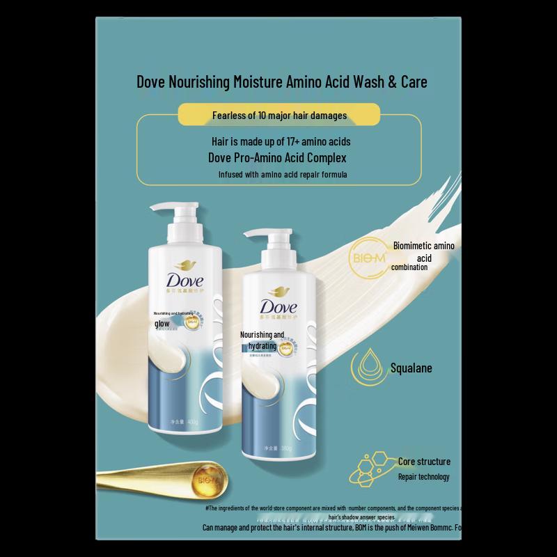 Dove Nourishing Hydrating Shampoo Set