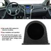52mm 2in Carbon Fiber Style Single Hole Dash Gauge Pod Meter Mount Holder Cup Car Refitting