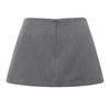 Kakipointeu Mini Skirt Pants (Gray)