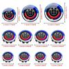 7Pcs 50th Anniversary Fiber Black Car Hood Front Rear Trunk Emblem Badge For BMW F20 E36 E46 X6 M4 E60 E93 E87 G01 G20 X3 X5 F30 FV7