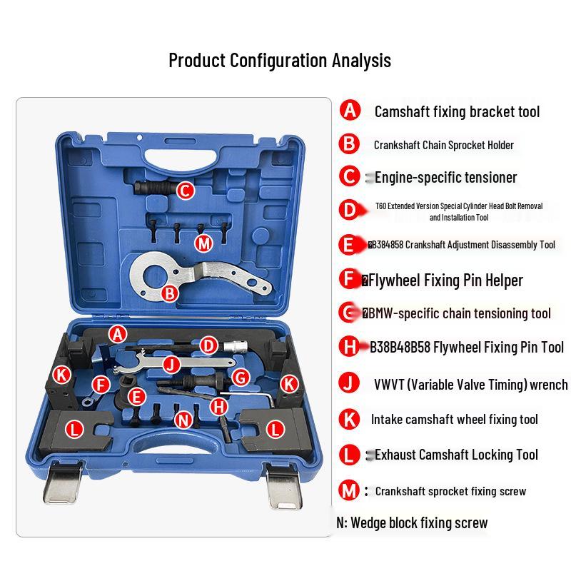 BMW B38/B48 Engine Timing Tool for 3/5 Series, 2.0T/3.0T Models - Auto Repair