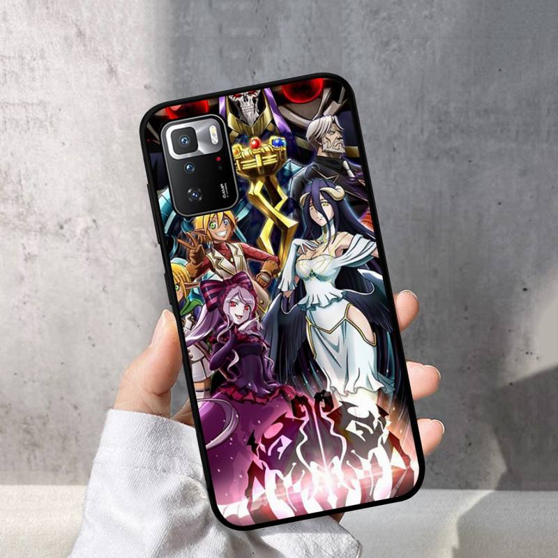 OVERLORD Anime manga Phone Case for Redmi Note 8 7 9 4 6 pro max T X 5A 3 10 lite pro