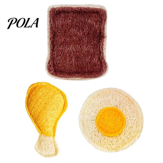 Natural Loofah Cat Toy Toy, Teeth Cleaning Chew for Cats And Kittens, Bite Resistant Fish Egg Shapes with Cotton Rope